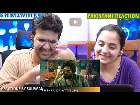 Pakistani Couple Reacts To Allu Arjun Fight Scene |Pushpa Ka Attitude and Swag | Pushpa: The Rise