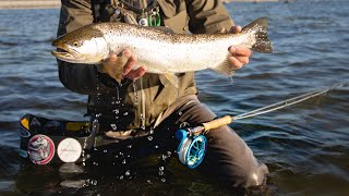 Leader and Line for sea trout fly fishing - How I rig my rod. No tools needed