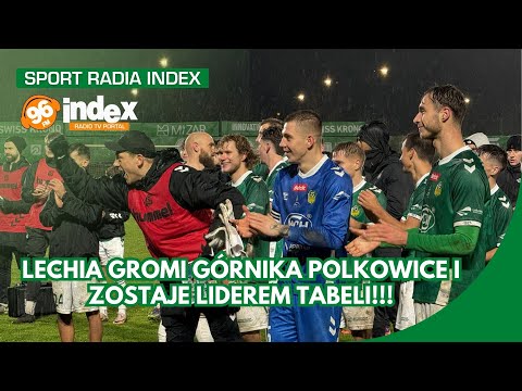 🟢⚪ WIELKI MECZ, WIELKIE ZWYCIĘSTWO! LECHIA LIDEREM! 🏆