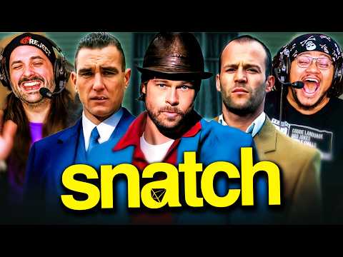SNATCH (2000) MOVIE REACTION! First Time Watching!! Brad Pitt | Jason Statham | Guy Ritchie