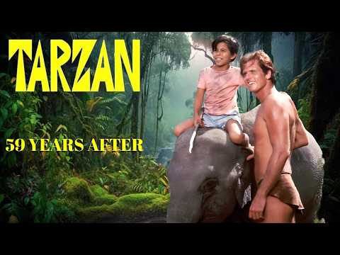 TARZAN (1966) - 59 YEARS have PASSED - THEN and NOW - CAST UPDATE