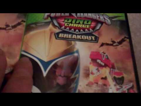 Power Rangers: Dino Charge: Volume 3: Breakout DVD unboxing