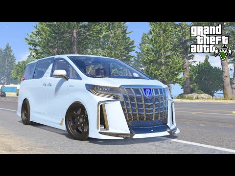 MOBIL BOS TOYOTA ALPHARD TURBO MODIF BUAT BALAP SUPER KENCANG - GTA V MOD INDONESIA EPISODE SPESIAL