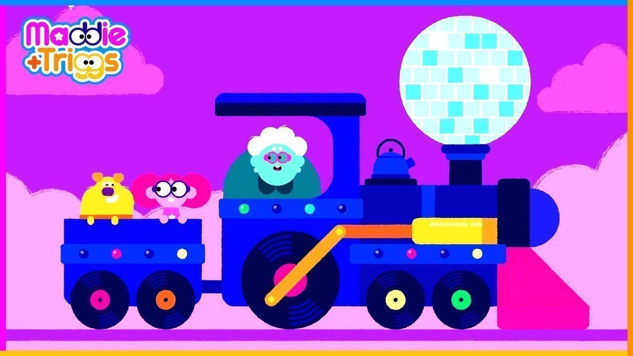 All Aboard the Disco Train! 🪩 Maddie + Triggs 🎶 Song