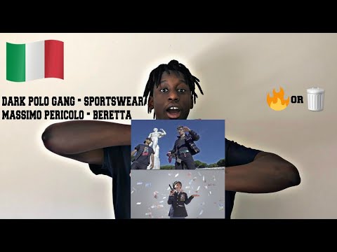 FIRST REACTION TO ITALIAN MUSIC FT MASSIMO PERICOLO & DARK POLO GANG