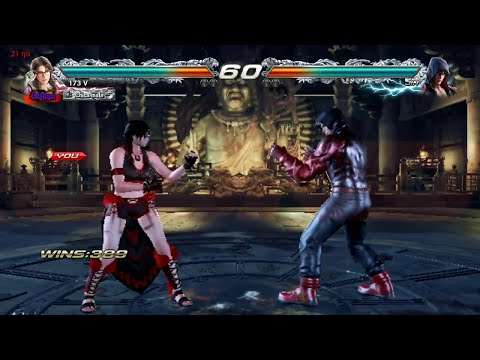 308_6 Julia Red vs Jin Kazama vs Devil Kazumi - Tekken 7 ( Anakin x24 )  sin Grafica
