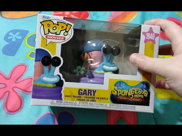 Vídeo relacionado con Funko Pop! Movies: The Spongebob Movie - Gary - Figura de Vinilo Coleccionable - Idea de Regalo - Mercancia Oficial - Juguetes para Niños y Adultos - Cartoon Fans