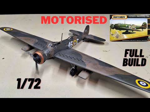 Motorised Matchbox Vickers Wellesley 1/72