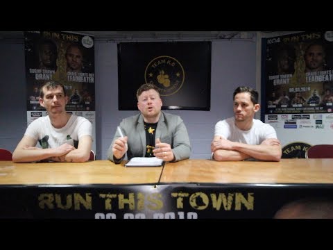 KO4 Press Event - Bobby Collard Vs Jake Woodhams