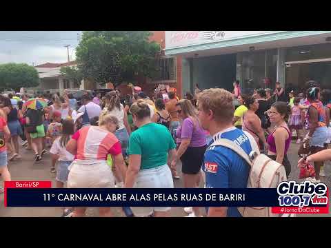 BARIRI: CARNAVAL ABRE ALAS JÁ COMEÇOU