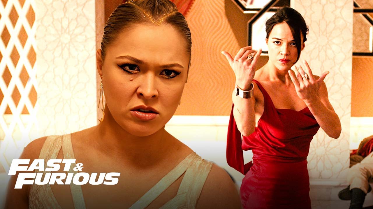 ギラギラパーティで女のバトル『ワイルド・スピード SKY MISSION』本編映像