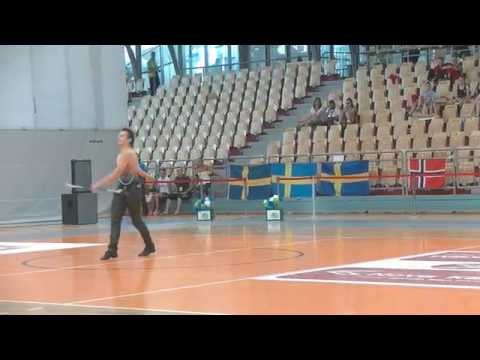 EuroTwirl 2015 - Preliminaire - Masculin Junior - Maxime CRAVIC