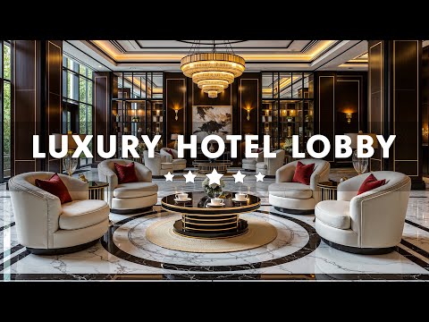Luxury Hotel Lobby Music - Tender Jazz Saxophone Instrumental Music - Relaxing Background Music