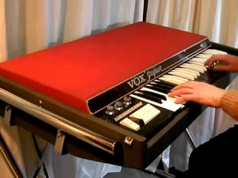 Vox Jaguar Combo Organ 1960s - Red image 9