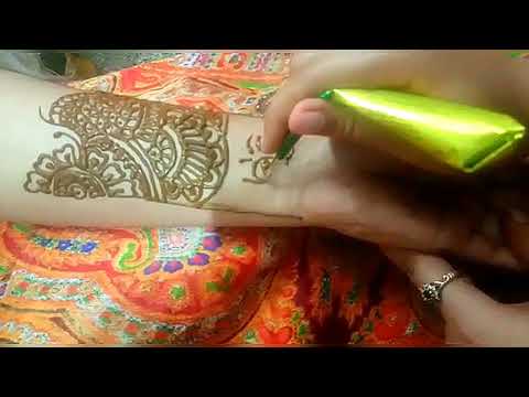Easy and beautiful Indian style Mehandi design for hands👌👌