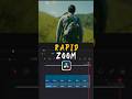Rapid Zoom Effect In DaVinci Resolve