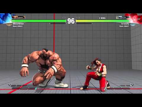 SFV Rage quit Zangief VS Laura