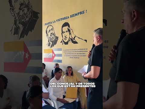 Homenaje a los medicos de Barrio Adentro en Merida por la Alcaldia de Libertador