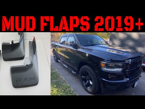 Ram 1500 Mud Flap Install (2019+)