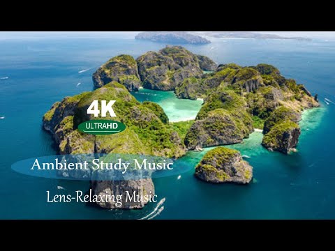 Achieve Deep Meditation and Study Bliss with Ambient Music and Nature | 4K Nature Scenery