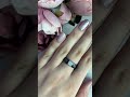 Серебряное кольцо с керамикой
