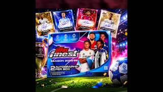 Topps Finest UEFA Club Competitions 2025/26 Hobby Box. #toppschrome