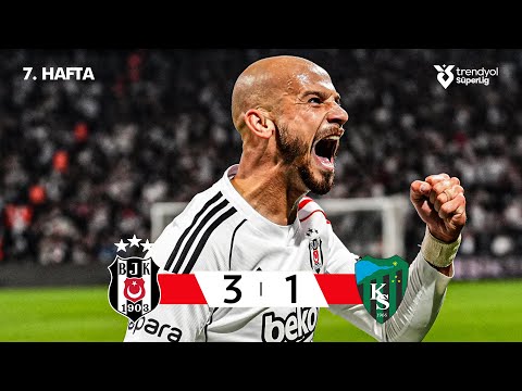 Beşiktaş (3-1) Kocaelispor - Highlights/Özet | Trendyol Süper Lig - 2025/26