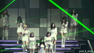 [Fancam] 120212 SNSD - Let it Rain Girls&#39; Generation Tour in Bangkok