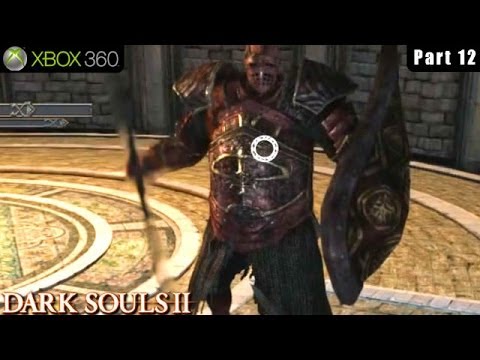 Dark Souls 2 - Xbox 360 Walkthrough Gameplay Part 12 ( Beating Boss Dragonrider)
