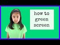 🟩 Basics of Green Screening | Chroma Keying