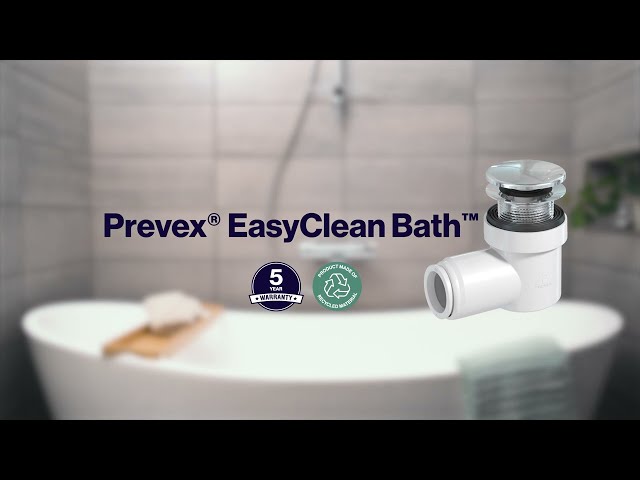 prevex Water trap prevex easyclean 32/40 pop-up chrome