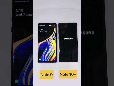 Samsung Note 9 Vs Note 10 Plus boot speed test #samsung #youtubeshorts #shorts