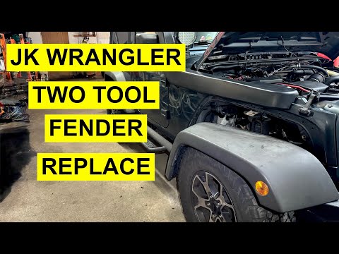 How to Replace Front Fender on Jeep Wrangler JK (2007–18) - Step-by-Step DIY