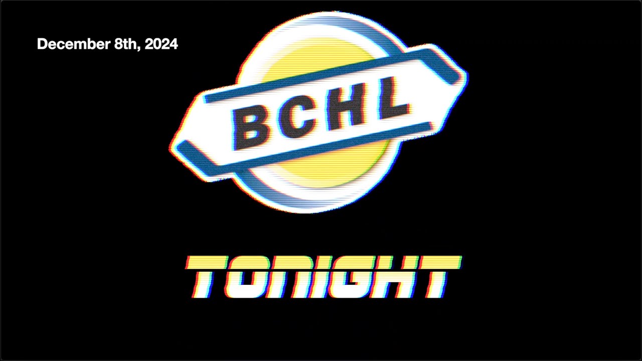 BCHL Tonight - December 8th, 2024