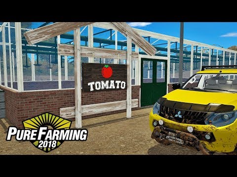 Sprzedaż szklarni. ☆ Pure Farming 2018 ☆ #29 ㋡ Anton