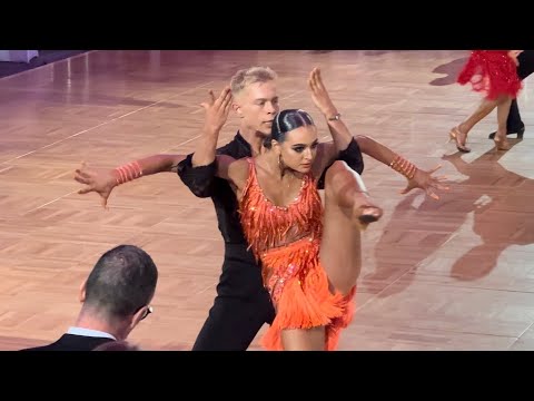 Mads Friis Lassen - Anastasiia Hrosheva, DEN | International Open in Bremen 2024, Paso Doble