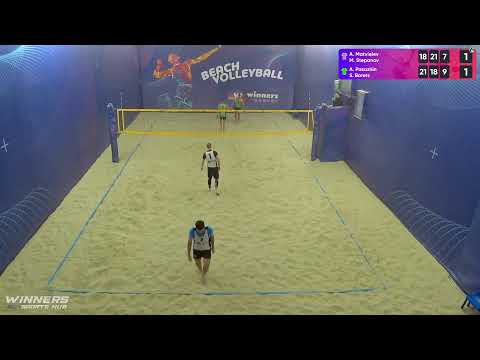 16:20 A. Matvieiev / M. Stepanov - A. Pasazhin / S. Borets 07.02.2023 | Winners Beach Volleyball
