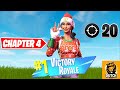 EERSTE WIN  in CHAPTER 4! | Fortnite Battle Royale