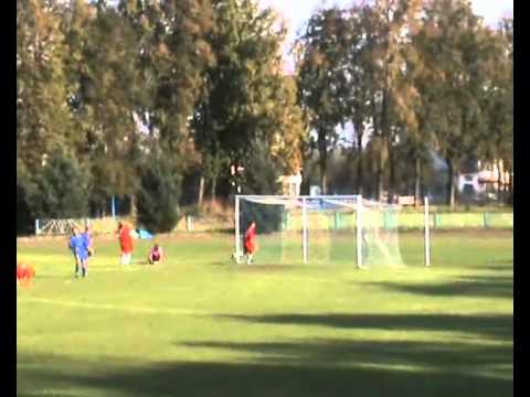 Unia Nowa Sarzyna - Wisła Puławy 4-3 Bramki 11k. III Ligii 9.10.2010r.