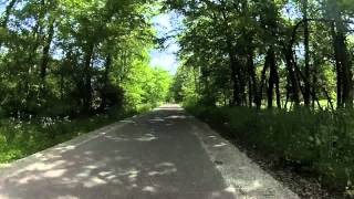 preview picture of video 'Kokosing Gap Trail Bike Path POV from Howard Ohio To Danville Ohio'