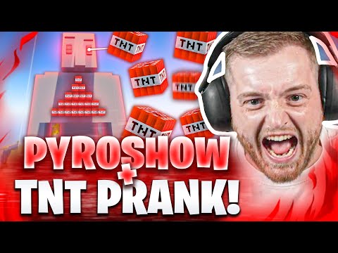 💥😍XXL PYROSHOW + Explosiver PRANK an den RENTNER in Craft Attack 12!