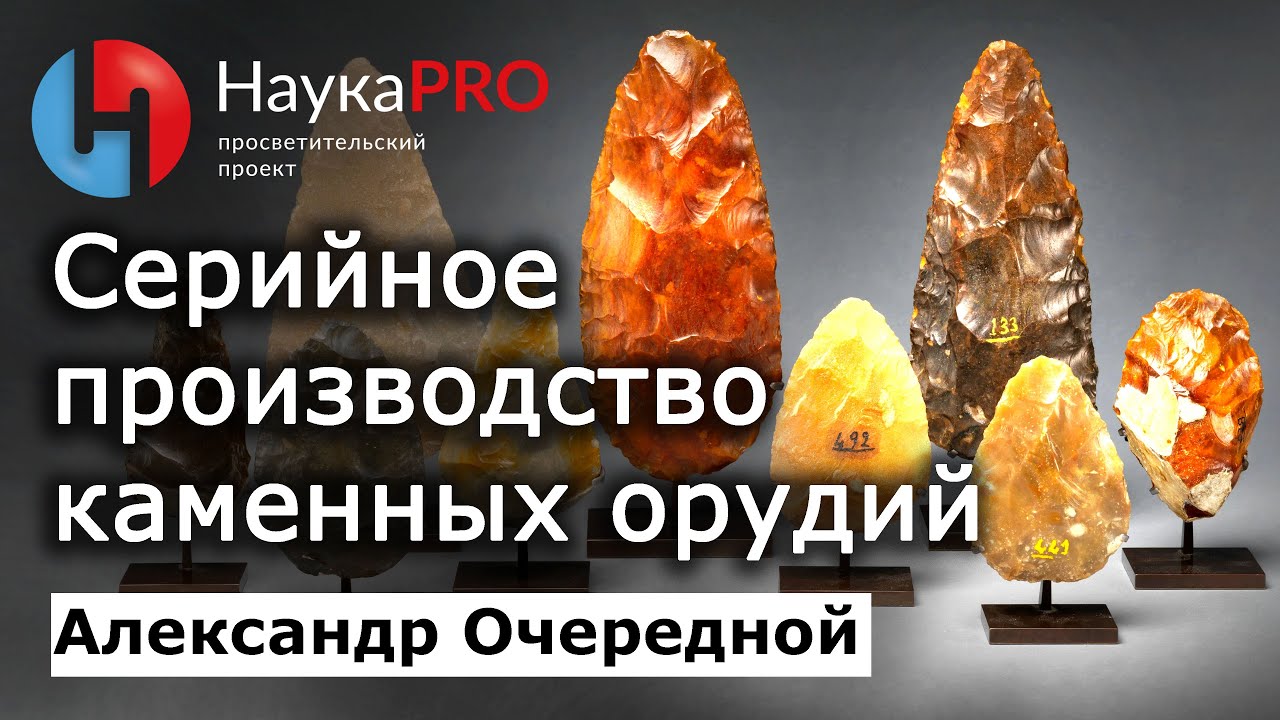 Серийное производство каменных орудий – Александр Очередной | Археология | ?