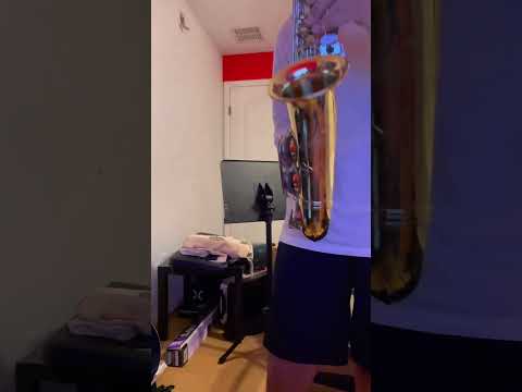 Uptown blues sax solo #jazz