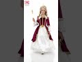 Vinrød prinsessekjole kostume video
