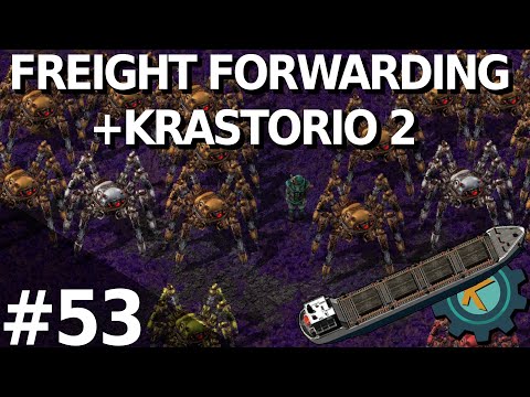 Factorio Freight Forwarding K2 20x #53 — Spider Army 🕷