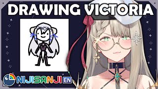 【DRAWING ZATSUDAN】 Let's Draw Victoria! 【NIJISANJI EN | Aia Amare 】