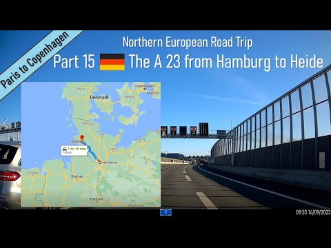 ♪ Hamburg to Heide, Germany. Part 15 of Northern European Road Trip