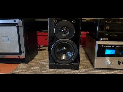 VINTAGE SHERWOOD MINI 2 WAY SPEAKERS/80 WATTS EACH/BOOKSHELF image 7