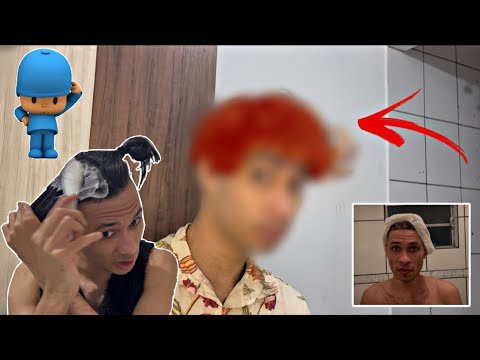 PINTANDO MEU CABELO SOZINHO!!