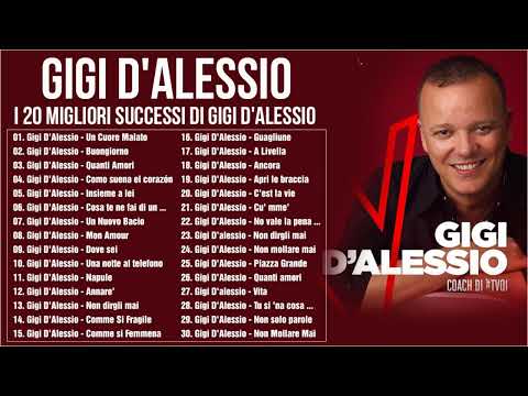 Le 50 migliori canzoni di Gigi D'Alessio - IL Meglio Di Gigi D'Alessio - Gigi D'Alessio 2024 canzoni